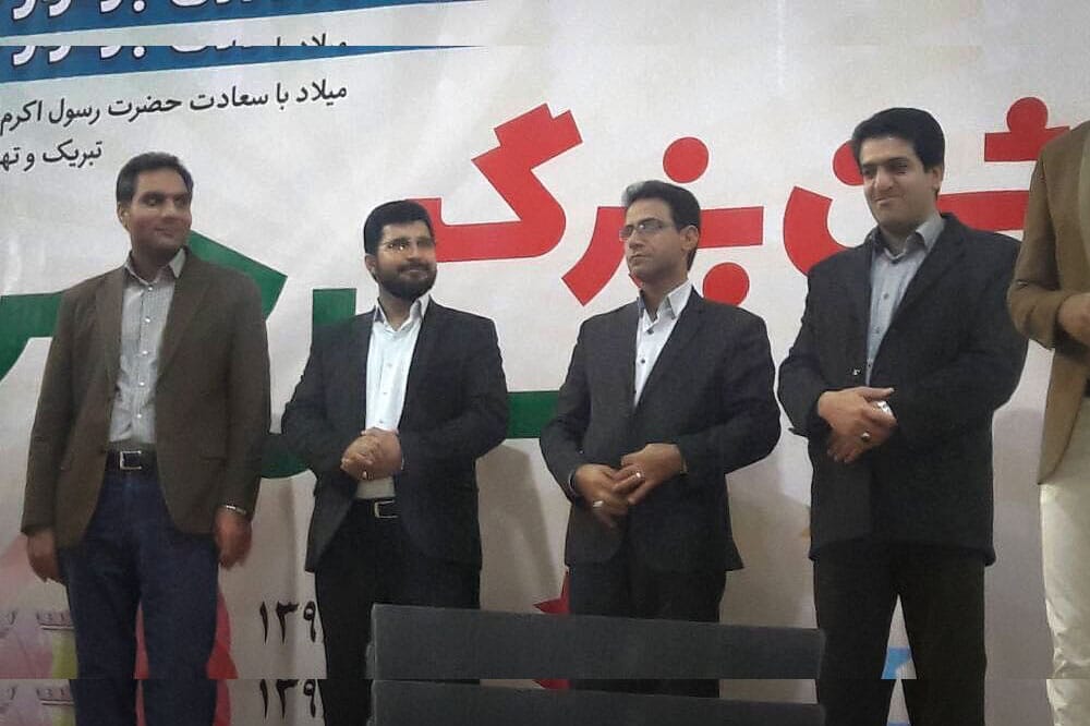 حضور معتمدی زاده در جشن رسول مهر سیرجان